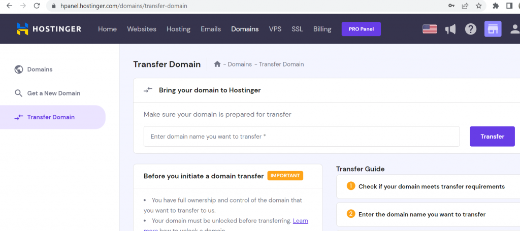 transfer-domain